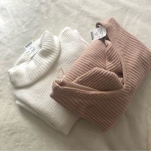 Knit sweaters from M for Mendocino